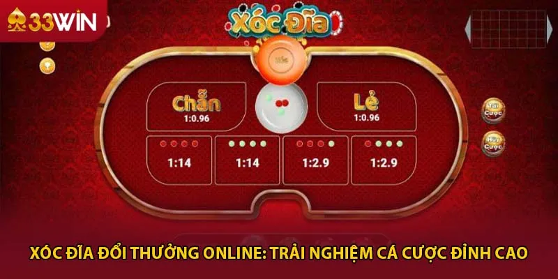 Xóc đĩa đổi thưởng online: Trải nghiệm cá cược đỉnh cao